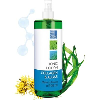 bleu & marine Bretania Lotion Démaquillante 500 ml Nettoyante sans alcool Tonifie et rééquilibre l’épiderme Enrichie en extraits de plantes Agents revitalisants, 500 ml (Lot de 1) - Publicité bleu & marine Bretania Lotion Démaquillante 500 ml Nettoyante sans alcool Tonifie et rééquilibre l’épiderme Enrichie en extraits de plantes Agents revitalisants, 500 ml (Lot de 1) - Publicité