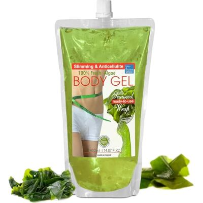 bleu & marine Bretania Enveloppement professionnel Puissante Gel d'Algues Minceur Anti-cellulite, Ventre Plat, Amincissante, Raffermissante. Traitement de perte de poids 400 ml - Publicité bleu & marine Bretania Enveloppement professionnel Puissante Gel d'Algues Minceur Anti-cellulite, Ventre Plat, Amincissante, Raffermissante. Traitement de perte de poids 400 ml - Publicité