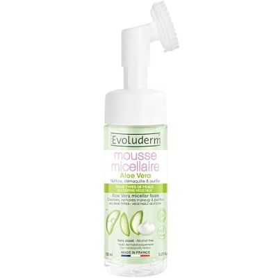 Evoluderm Mousse Micellaire Aloe Vera 150ml 93% d'Ingrédients d'Origine Naturelle Végan - Publicité Evoluderm Mousse Micellaire Aloe Vera 150ml 93% d'Ingrédients d'Origine Naturelle Végan - Publicité