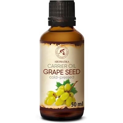 Trust Huile de Base Pépins de Raisin 50ml Vitis Vinifera Pressée à Froid Huile de Support Soins du Visage Huile pour la Peau Huile pour le Corps Soin Peaux Sèches, Cheveux - Publicité Trust Huile de Base Pépins de Raisin 50ml Vitis Vinifera Pressée à Froid Huile de Support Soins du Visage Huile pour la Peau Huile pour le Corps Soin Peaux Sèches, Cheveux - Publicité