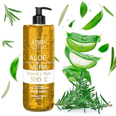 bleu & marine Bretania CMP Aloe Vera + Romarin Épilation (Laser, Cire, Crème, Rasoir...) et Rasage (Visage et Corps) 6x + SOULAGEMENT HYDRATATION 48h 3x + APAISANT Formule Professionnelle (200 ml) - Publicité bleu & marine Bretania CMP Aloe Vera + Romarin Épilation (Laser, Cire, Crème, Rasoir...) et Rasage (Visage et Corps) 6x + SOULAGEMENT HYDRATATION 48h 3x + APAISANT Formule Professionnelle (200 ml) - Publicité