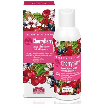 Helan I Sorbetti CherryBerry Revitalising, Scented Body Cream with Antioxidant Vitamin C & E, Blackcurrant, Black Cherry Gentle Moisturiser & Body Milk with Sweet Almond Oil Made in Italy, 150ml - Publicité Helan I Sorbetti CherryBerry Revitalising, Scented Body Cream with Antioxidant Vitamin C & E, Blackcurrant, Black Cherry Gentle Moisturiser & Body Milk with Sweet Almond Oil Made in Italy, 150ml - Publicité
