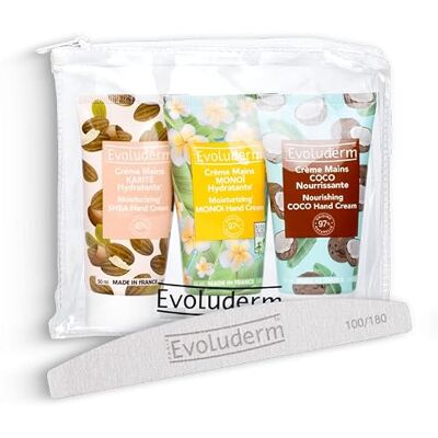 Evoluderm Crème Mains 50ml (Trousse 3 Crèmes Mains) - Publicité Evoluderm Crème Mains 50ml (Trousse 3 Crèmes Mains) - Publicité