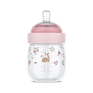 Mepal Biberon Mio Little Dutch Capuchon transparent pour le rangement Anti-colique Conception spiralée pour éviter les obstructions Silicone de grade médical 165 ml Fairy Garden - Publicité Mepal Biberon Mio Little Dutch Capuchon transparent pour le rangement Anti-colique Conception spiralée pour éviter les obstructions Silicone de grade médical 165 ml Fairy Garden - Publicité