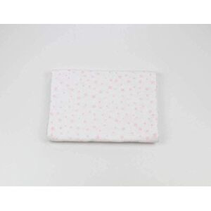 Ti TIN Lange en Mousseline pour Bébé, 125x125 cm 100% Coton Lange Gaz Doux, Léger et Multifonction Motif Étoile Couleur Blanc et Rose clair 100gr/m² - Publicité Ti TIN Lange en Mousseline pour Bébé, 125x125 cm 100% Coton Lange Gaz Doux, Léger et Multifonction Motif Étoile Couleur Blanc et Rose clair 100gr/m² - Publicité