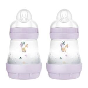 MAM Easy Start Lot de 2 biberons anti-coliques (2 x 160 ml) Auto-stérilisants Tétines débit lent Taille 1 Essentiels pour nouveau-né Rose - Publicité MAM Easy Start Lot de 2 biberons anti-coliques (2 x 160 ml) Auto-stérilisants Tétines débit lent Taille 1 Essentiels pour nouveau-né Rose - Publicité