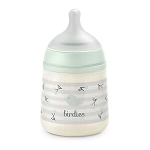 Suavinex , Biberon Anti Colique 150 ml avec Tétine Symétrique SX Pro en Silicone, Débit Lent (S) pour Lait Maternel et Artificiel ou Eau, Bébés +0 Mois et Nouveau-nés, Birdies Vert - Publicité Suavinex , Biberon Anti Colique 150 ml avec Tétine Symétrique SX Pro en Silicone, Débit Lent (S) pour Lait Maternel et Artificiel ou Eau, Bébés +0 Mois et Nouveau-nés, Birdies Vert - Publicité