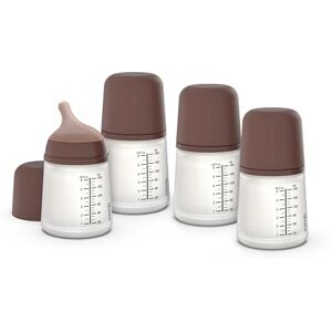 Suavinex , Pack 4 Biberons Anti-Colique Zero Zero, Tétine à Débit Adaptable (A) en Silicone, Bébés +0 Mois et Nouveau-nés, Spécifique Allaitement Maternel, Lait Maternel et Poudre, 180 ml, Deep - Publicité Suavinex , Pack 4 Biberons Anti-Colique Zero Zero, Tétine à Débit Adaptable (A) en Silicone, Bébés +0 Mois et Nouveau-nés, Spécifique Allaitement Maternel, Lait Maternel et Poudre, 180 ml, Deep - Publicité