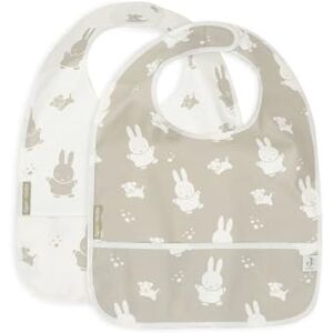 Jollein MiffySnuffy - Olive - 2-packs - Imperméable Bavoir - Publicité Jollein MiffySnuffy - Olive - 2-packs - Imperméable Bavoir - Publicité