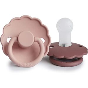 FRIGG Daisy Lot de 2 sucettes Sucette en silicone Sans BPA Fabriqué au Danemark Tétine Cerise Symétrique (Blush/Woodchuck, Taille 1 (0-6 Mois)) - Publicité FRIGG Daisy Lot de 2 sucettes Sucette en silicone Sans BPA Fabriqué au Danemark Tétine Cerise Symétrique (Blush/Woodchuck, Taille 1 (0-6 Mois)) - Publicité