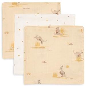 Jollein Langes bébé Kangaroots 31 x 31 cm lot de 3-100% coton langes bébé certifiés OEKO-TEX - Publicité Jollein Langes bébé Kangaroots 31 x 31 cm lot de 3-100% coton langes bébé certifiés OEKO-TEX - Publicité