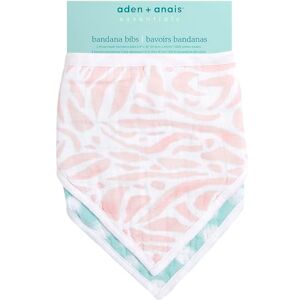 aden + anais ™ essentials Pack de 2 bavoirs bandanas en mousseline 100% coton, Design contemporain, Absorbant, Pour bébés qui font leurs dents, Garçon & Fille, 21,5cm x 41cm, Imprimé tropicalia - Publicité aden + anais ™ essentials Pack de 2 bavoirs bandanas en mousseline 100% coton, Design contemporain, Absorbant, Pour bébés qui font leurs dents, Garçon & Fille, 21,5cm x 41cm, Imprimé tropicalia - Publicité