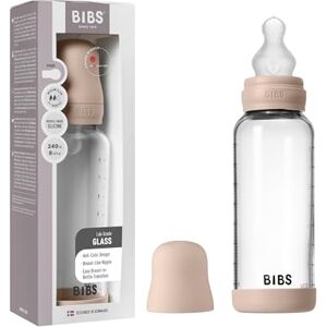 BIBS Biberon en Verre pour Bébé Débit Moyen Rose - Biberon - Publicité BIBS Biberon en Verre pour Bébé Débit Moyen Rose - Biberon - Publicité