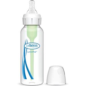 Dr Brown's Natural Flow Dr. Brown's Options Biberon standard Bouche étroite 240 ml vert - Publicité Dr Brown's Natural Flow Dr. Brown's Options Biberon standard Bouche étroite 240 ml vert - Publicité