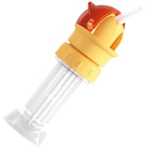 Xasbseulk Bouchon à visser pour bouteille d'eau, adaptateur de bec avec paille Adaptateur de bec supérieur de bouteilles en silicone, bec verseur pour la plupart des bouteilles standard, bouchons de bouteille - Publicité Xasbseulk Bouchon à visser pour bouteille d'eau, adaptateur de bec avec paille Adaptateur de bec supérieur de bouteilles en silicone, bec verseur pour la plupart des bouteilles standard, bouchons de bouteille - Publicité