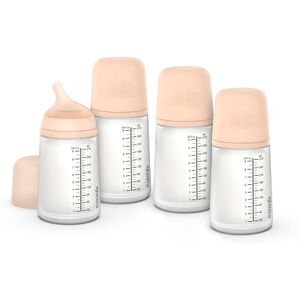 Suavinex , Pack 4 Biberons Anti-Colique Zero Zero 270 ml avec Tétine à Débit Moyen (M) en Silicone, Bébés +3 Mois, Lait Maternel, Poudre et Liquides Densité Moyenne, Compatible Allaitement, Fair - Publicité Suavinex , Pack 4 Biberons Anti-Colique Zero Zero 270 ml avec Tétine à Débit Moyen (M) en Silicone, Bébés +3 Mois, Lait Maternel, Poudre et Liquides Densité Moyenne, Compatible Allaitement, Fair - Publicité