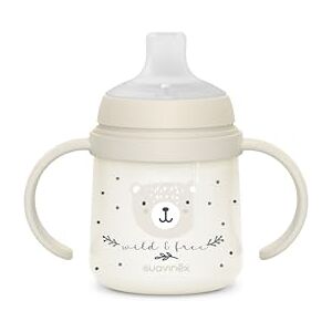 Suavinex , Tasse Apprentissage Bébé, Biberon avec Poignée, Brillent dans le Noir, Gobelet avec Bec Anti-fuites en Silicone, avec Valve Anti-Colique, pour Bébés +6 Mois, Idéal Nuit, 150 ml, Gris - Publicité Suavinex , Tasse Apprentissage Bébé, Biberon avec Poignée, Brillent dans le Noir, Gobelet avec Bec Anti-fuites en Silicone, avec Valve Anti-Colique, pour Bébés +6 Mois, Idéal Nuit, 150 ml, Gris - Publicité