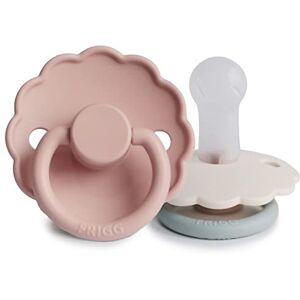 FRIGG Daisy Lot de 2 sucettes Sucette en silicone Sans BPA Fabriqué au Danemark Tétine Cerise Symétrique (Blush/Cotton candy, Taille 2 (6-18 Mois)) - Publicité FRIGG Daisy Lot de 2 sucettes Sucette en silicone Sans BPA Fabriqué au Danemark Tétine Cerise Symétrique (Blush/Cotton candy, Taille 2 (6-18 Mois)) - Publicité