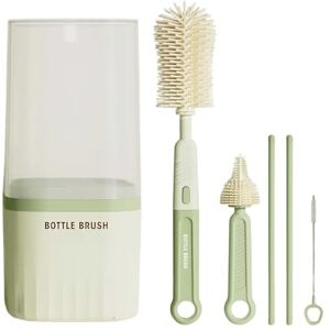 Luxvara Goupillon Biberon, Brosse Biberon Bébé VertGoupillon Biberons Silicone, Nettoyeur Biberons avec Brosse à Paille Boîte de Rangement,Sans Bpa pour Bébé Essentiels de Voyage - Publicité Luxvara Goupillon Biberon, Brosse Biberon Bébé VertGoupillon Biberons Silicone, Nettoyeur Biberons avec Brosse à Paille Boîte de Rangement,Sans Bpa pour Bébé Essentiels de Voyage - Publicité