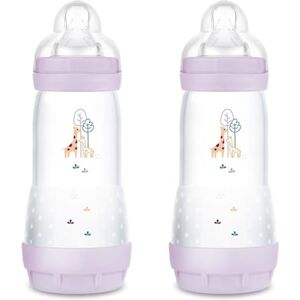 MAM Biberon anti-colique 260 ml Lot de 6 Girl Mix inclus tétine taille 1 à partir de naissance Lingettes hygiéniques, Lot de 24 gratuit - Publicité MAM Biberon anti-colique 260 ml Lot de 6 Girl Mix inclus tétine taille 1 à partir de naissance Lingettes hygiéniques, Lot de 24 gratuit - Publicité