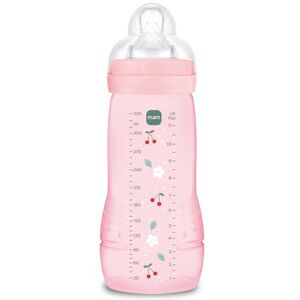 MAM Easy Active 6 mois et plus Couleur Baies (330 ml) – avec tétine en silicone débit X vitesse ultra-rapide – pour bébé avec fermeture hermétique - Publicité MAM Easy Active 6 mois et plus Couleur Baies (330 ml) – avec tétine en silicone débit X vitesse ultra-rapide – pour bébé avec fermeture hermétique - Publicité
