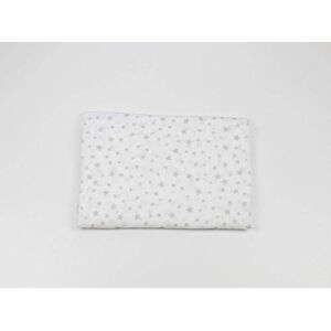 Ti TIN Lange en Mousseline pour Bébé, 125x125 cm 100% Coton Lange Gaz Doux, Léger et Multifonction Motif Étoile Couleur Blanc et Gris 100gr/m² - Publicité Ti TIN Lange en Mousseline pour Bébé, 125x125 cm 100% Coton Lange Gaz Doux, Léger et Multifonction Motif Étoile Couleur Blanc et Gris 100gr/m² - Publicité