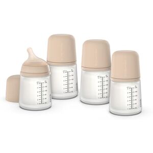 Suavinex , Pack 4 Biberons Anti-Colique Zero Zero, Tétine à Débit Adaptable (A) en Silicone, Bébés +0 Mois et Nouveau-nés, Spécifique Allaitement Maternel, Lait Maternel et Poudre, 180 ml, Light - Publicité Suavinex , Pack 4 Biberons Anti-Colique Zero Zero, Tétine à Débit Adaptable (A) en Silicone, Bébés +0 Mois et Nouveau-nés, Spécifique Allaitement Maternel, Lait Maternel et Poudre, 180 ml, Light - Publicité