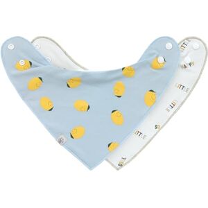 Lässig Bavoir bébé écharpe triangle set 2 pcs. Coton bio Bouton-pression Réversible/Baby Bandana Happy Fruits Lemon - Publicité Lässig Bavoir bébé écharpe triangle set 2 pcs. Coton bio Bouton-pression Réversible/Baby Bandana Happy Fruits Lemon - Publicité