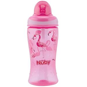 Nuby - Copo Aprendizagem Palha 360ml - Rose - Sippy Cup - Publicité Nuby - Copo Aprendizagem Palha 360ml - Rose - Sippy Cup - Publicité