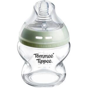 Tommee Tippee Biberon Anti-colica Natural Start 150ml, 0m+, 1 pezzo con Flusso Super Lento Tettarella Simile al Seno Materno, Valvola Anti-colica, Autosterilizzante - Publicité Tommee Tippee Biberon Anti-colica Natural Start 150ml, 0m+, 1 pezzo con Flusso Super Lento Tettarella Simile al Seno Materno, Valvola Anti-colica, Autosterilizzante - Publicité