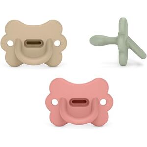 Suavinex , Lot 3 Sucettes Tout Silicone, pour Bébés 6-18 Mois, Tétine Physiologique Sx Pro, Super Souple, Flexible, Idéal Dormir, Respecte le Développement Bucco-dentaire, Rose, Vert, Beige - Publicité Suavinex , Lot 3 Sucettes Tout Silicone, pour Bébés 6-18 Mois, Tétine Physiologique Sx Pro, Super Souple, Flexible, Idéal Dormir, Respecte le Développement Bucco-dentaire, Rose, Vert, Beige - Publicité