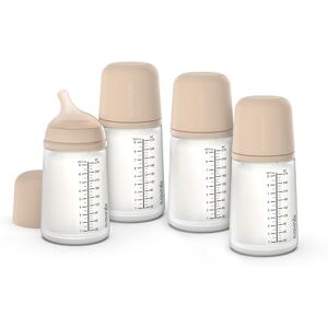 Suavinex , Pack 4 Biberons Anti-Colique Zero Zero 270 ml avec Tétine à Débit Moyen (M) en Silicone, Bébés +3 Mois, Lait Maternel, Poudre et Liquides Densité Moyenne, Compatible Allaitement, Light - Publicité Suavinex , Pack 4 Biberons Anti-Colique Zero Zero 270 ml avec Tétine à Débit Moyen (M) en Silicone, Bébés +3 Mois, Lait Maternel, Poudre et Liquides Densité Moyenne, Compatible Allaitement, Light - Publicité