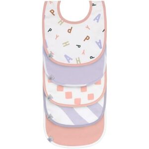 Lässig Set de bavoirs pour bébé et enfant en bas âge (5 pcs.) Fermeture autoagrippante coton étanche/Value Pack Bib Happy Fruits peach pastel lilac - Publicité Lässig Set de bavoirs pour bébé et enfant en bas âge (5 pcs.) Fermeture autoagrippante coton étanche/Value Pack Bib Happy Fruits peach pastel lilac - Publicité