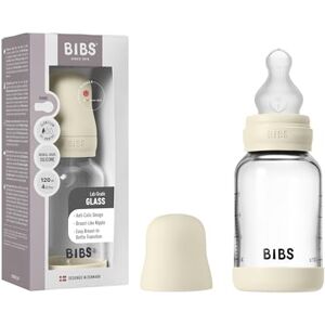 BIBS Biberon en Verre pour Bébé Silicone Débit Lent - Biberon - Publicité BIBS Biberon en Verre pour Bébé Silicone Débit Lent - Biberon - Publicité