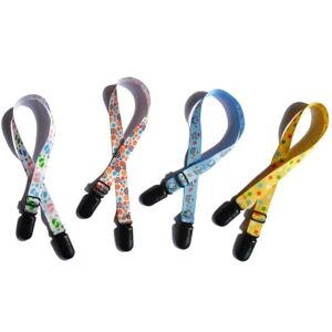 Upstore 4 Pièces Clips de Serviette de Bavoir Réglables Clips de Fixation de Serviettes Colorés Pince à Bavettes Porte-serviettes Flexible Sangle de cou Lanière pour Bébé Enfant Adulte Âge (Couleur Aléatoire) - Publicité Upstore 4 Pièces Clips de Serviette de Bavoir Réglables Clips de Fixation de Serviettes Colorés Pince à Bavettes Porte-serviettes Flexible Sangle de cou Lanière pour Bébé Enfant Adulte Âge (Couleur Aléatoire) - Publicité