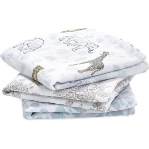aden + anais Musy-Langes prélavés en Mousseline 100% Coton, Lot de 3 Langes absorbants, Bébé Garçon, Bébé Fille, Pratiques, Très Doux, Respirants, 70x70cm, Imprimé Jungle - Publicité aden + anais Musy-Langes prélavés en Mousseline 100% Coton, Lot de 3 Langes absorbants, Bébé Garçon, Bébé Fille, Pratiques, Très Doux, Respirants, 70x70cm, Imprimé Jungle - Publicité