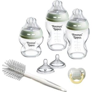 Tommee Tippee Kit de Démarrage Nouveau-nés Verre Natural Start, Biberons 150 ml et 250 ml avec tétine à débit lent et extra-lent, Tétines imitant la forme du sein maternel, Auto-stérilisan - Publicité Tommee Tippee Kit de Démarrage Nouveau-nés Verre Natural Start, Biberons 150 ml et 250 ml avec tétine à débit lent et extra-lent, Tétines imitant la forme du sein maternel, Auto-stérilisan - Publicité
