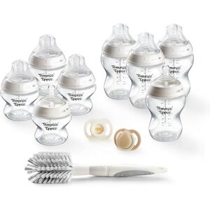 Tommee Tippee Kit de Démarrage Biberons Natural Start et Sucettes, Biberons Auto-Stérilisants Natural Start 150ml et 260ml, avec Tétines à Débit Extra-Lent et Lent, et Sucettes Ultra-légères - Publicité Tommee Tippee Kit de Démarrage Biberons Natural Start et Sucettes, Biberons Auto-Stérilisants Natural Start 150ml et 260ml, avec Tétines à Débit Extra-Lent et Lent, et Sucettes Ultra-légères - Publicité