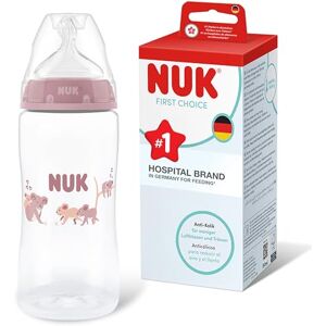 Nuk First Choice Biberon 3+ mois 300 ml Biberon anti-colique PP Indicateur de contrôle de la température Koala Lot de 1 - Publicité Nuk First Choice Biberon 3+ mois 300 ml Biberon anti-colique PP Indicateur de contrôle de la température Koala Lot de 1 - Publicité