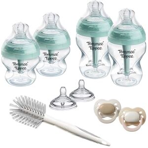 Tommee Tippee TT Kit de Démarrage Nouveau-nés Anti-colique Avancé, Biberons 150 ml et 260 ml avec tétine à débit lent et extra-lent,2 Tétines imitant la forme du sein maternel à débit moyen, anti-colique ventilée - Publicité Tommee Tippee TT Kit de Démarrage Nouveau-nés Anti-colique Avancé, Biberons 150 ml et 260 ml avec tétine à débit lent et extra-lent,2 Tétines imitant la forme du sein maternel à débit moyen, anti-colique ventilée - Publicité