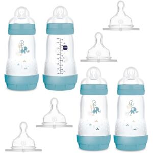 MAM Lot de 4 biberons anti-colique de 260 ml avec 8 tétines // Taille 1 & 2 dès la naissance - Publicité MAM Lot de 4 biberons anti-colique de 260 ml avec 8 tétines // Taille 1 & 2 dès la naissance - Publicité