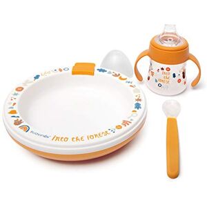 Set d'alimentation pour bébé Suavinex - Cuillère en silicone, biberon 150ml, assiette thermique - Publicité Set d'alimentation pour bébé Suavinex - Cuillère en silicone, biberon 150ml, assiette thermique - Publicité