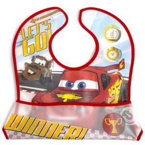 Lulabi Disney Cars Bavoir en plastique, 31 x 23 cm, 0+ mois, rouge - Publicité Lulabi Disney Cars Bavoir en plastique, 31 x 23 cm, 0+ mois, rouge - Publicité