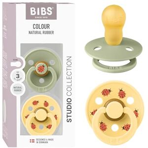 BIBS - Studio Colour - Ladybug Sage Mix - Taille 3 - pacifier - Publicité BIBS - Studio Colour - Ladybug Sage Mix - Taille 3 - pacifier - Publicité