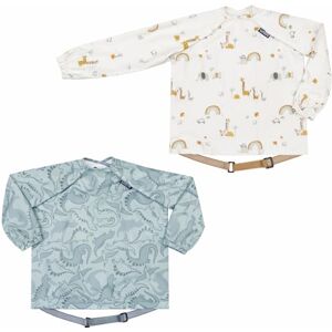 BIBaDO Bavoirs à manches longues pour bébé Bébés et tout-petits de 6 à 36 mois Bavoir de diversification menée par l'enfant Facile à essuyer, doux et imperméable - Publicité BIBaDO Bavoirs à manches longues pour bébé Bébés et tout-petits de 6 à 36 mois Bavoir de diversification menée par l'enfant Facile à essuyer, doux et imperméable - Publicité