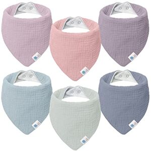 lulumoon Bavoirs bébé écharpe triangulaire bébé mousseline foulard bébé pour garçon et fille (6 pièces,rêve licorne) - Publicité lulumoon Bavoirs bébé écharpe triangulaire bébé mousseline foulard bébé pour garçon et fille (6 pièces,rêve licorne) - Publicité