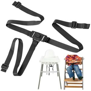 Your Day Mate Ceinture de sécurité pour chaise haute, 1 Set, en Noir, compatible avec IKEA ANTILOP et IKEA LANGUR, ceinture de protection pour enfant évolutive, système de ceinture 3 points chaise haute pour enfant - Publicité Your Day Mate Ceinture de sécurité pour chaise haute, 1 Set, en Noir, compatible avec IKEA ANTILOP et IKEA LANGUR, ceinture de protection pour enfant évolutive, système de ceinture 3 points chaise haute pour enfant - Publicité