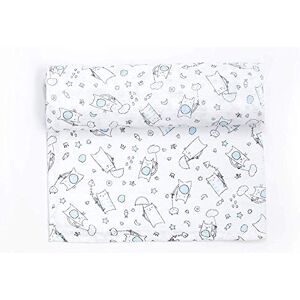Ti TIN Lange en Mousseline pour Bébé, 125x125 cm 100% Coton Lange Gaz Doux, Léger et Multifonction Motif Chat Couleur Blanc et Bleu 100gr/m² - Publicité Ti TIN Lange en Mousseline pour Bébé, 125x125 cm 100% Coton Lange Gaz Doux, Léger et Multifonction Motif Chat Couleur Blanc et Bleu 100gr/m² - Publicité