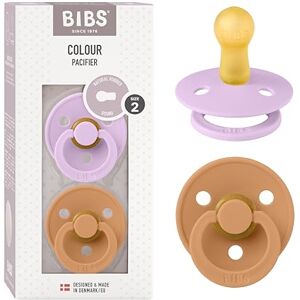 BIBS - Colour - Taille 2 - Violet Sky / Pumpkin - Sucette - Publicité BIBS - Colour - Taille 2 - Violet Sky / Pumpkin - Sucette - Publicité