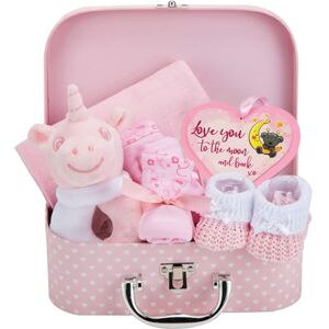 Baby Box Shop Coffret Naissance pour Bébé Fille avec Cadeaux pour Bébés Incluant Hochet bébé Cadre photo Linge de Mousseline Bavoir Paire de Chaussettes Paire de Mitaines et Bonnet - Publicité Baby Box Shop Coffret Naissance pour Bébé Fille avec Cadeaux pour Bébés Incluant Hochet bébé Cadre photo Linge de Mousseline Bavoir Paire de Chaussettes Paire de Mitaines et Bonnet - Publicité